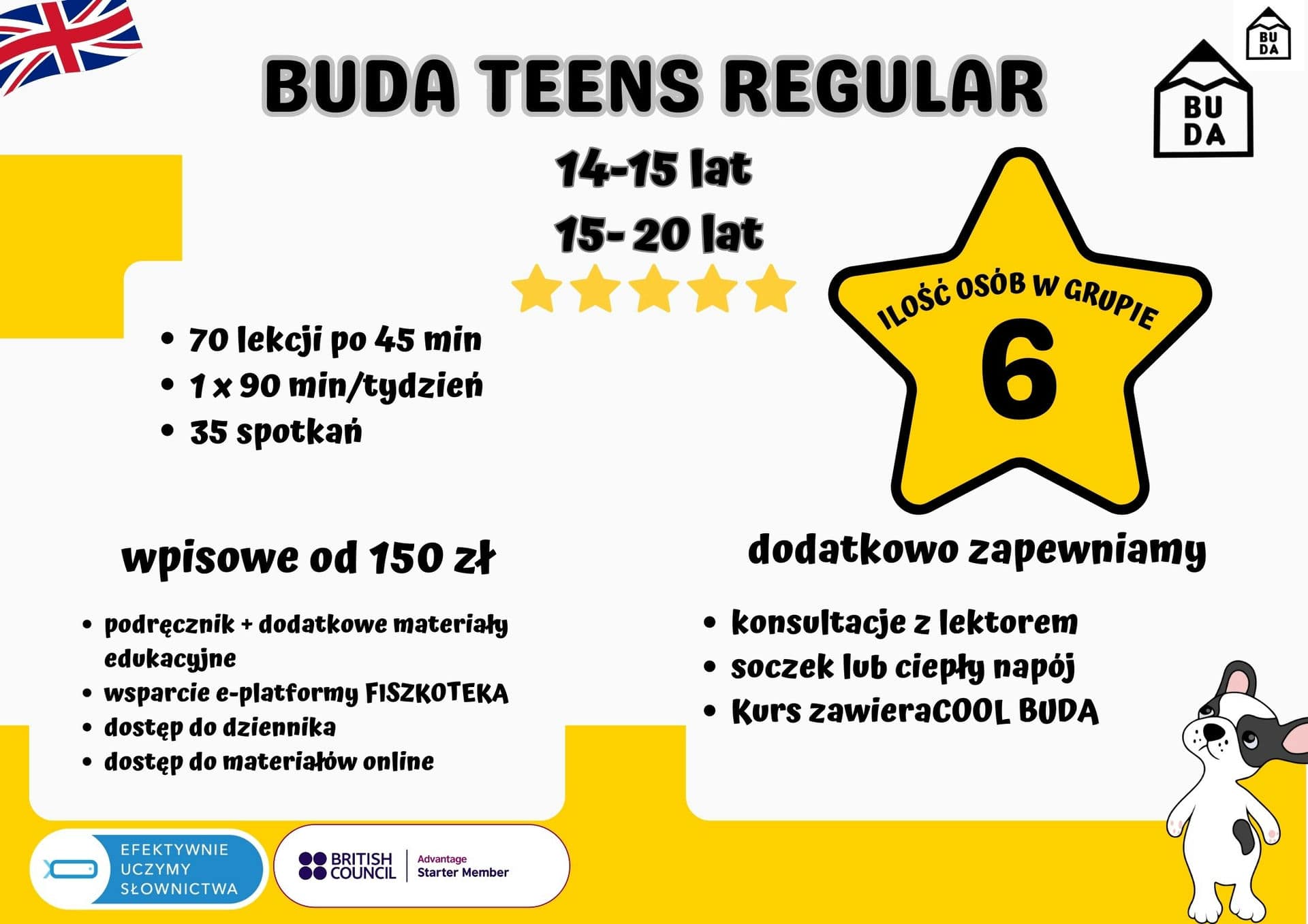 buda teens regular